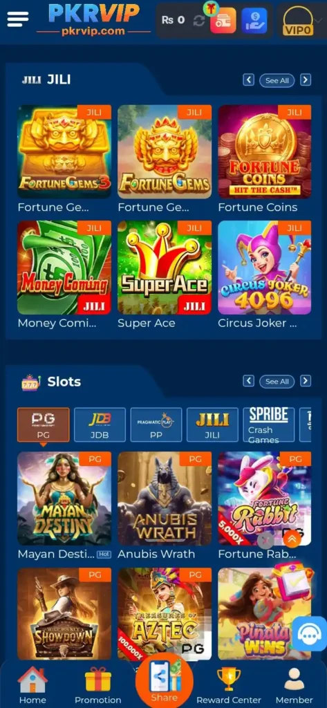  PKR Vip Game